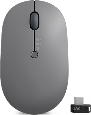 Lenovo Lenovo Go Multi-Device ratón Ambidextro RF Wireles