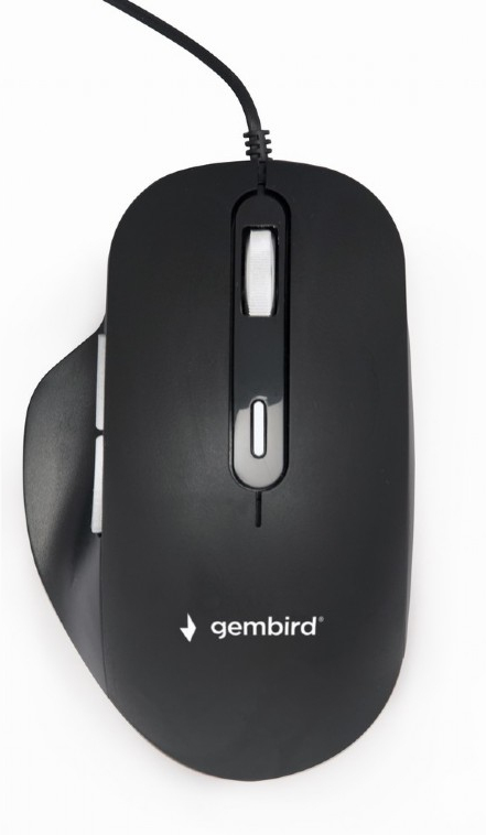 Gembird Gembird MUS-6B-02 ratón mano derecha USB tipo A Óp