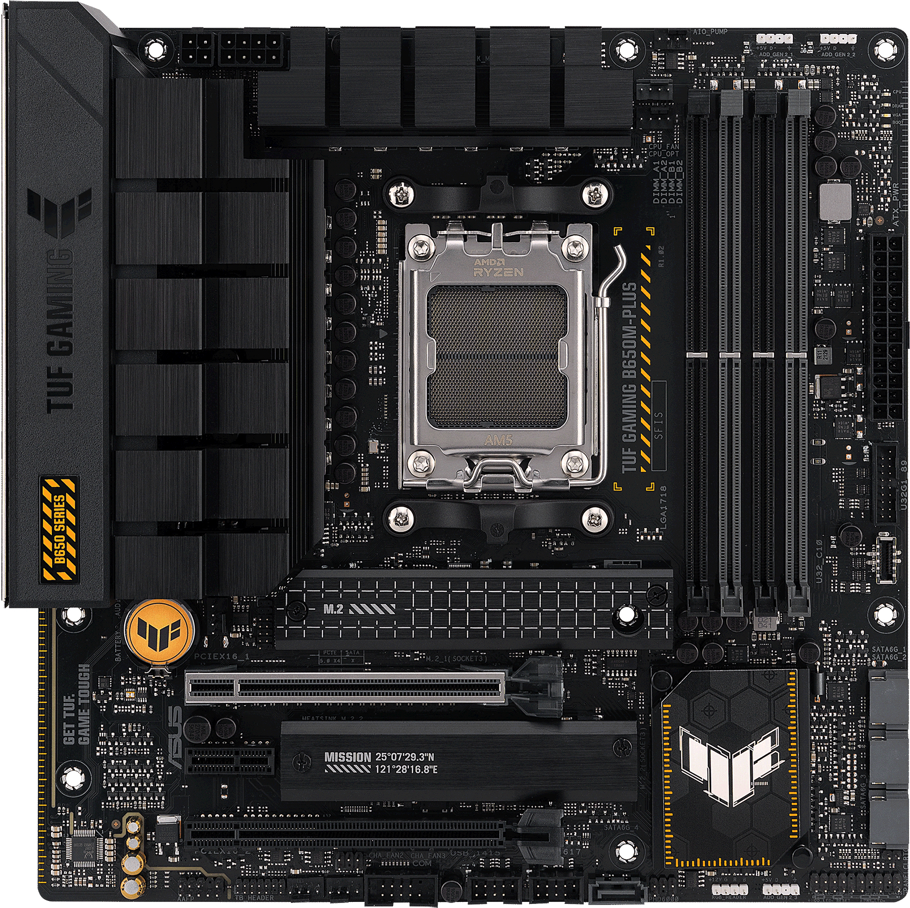 Asus ASUS TUF GAMING B650M-PLUS AMD B650 Zócalo AM5 mic