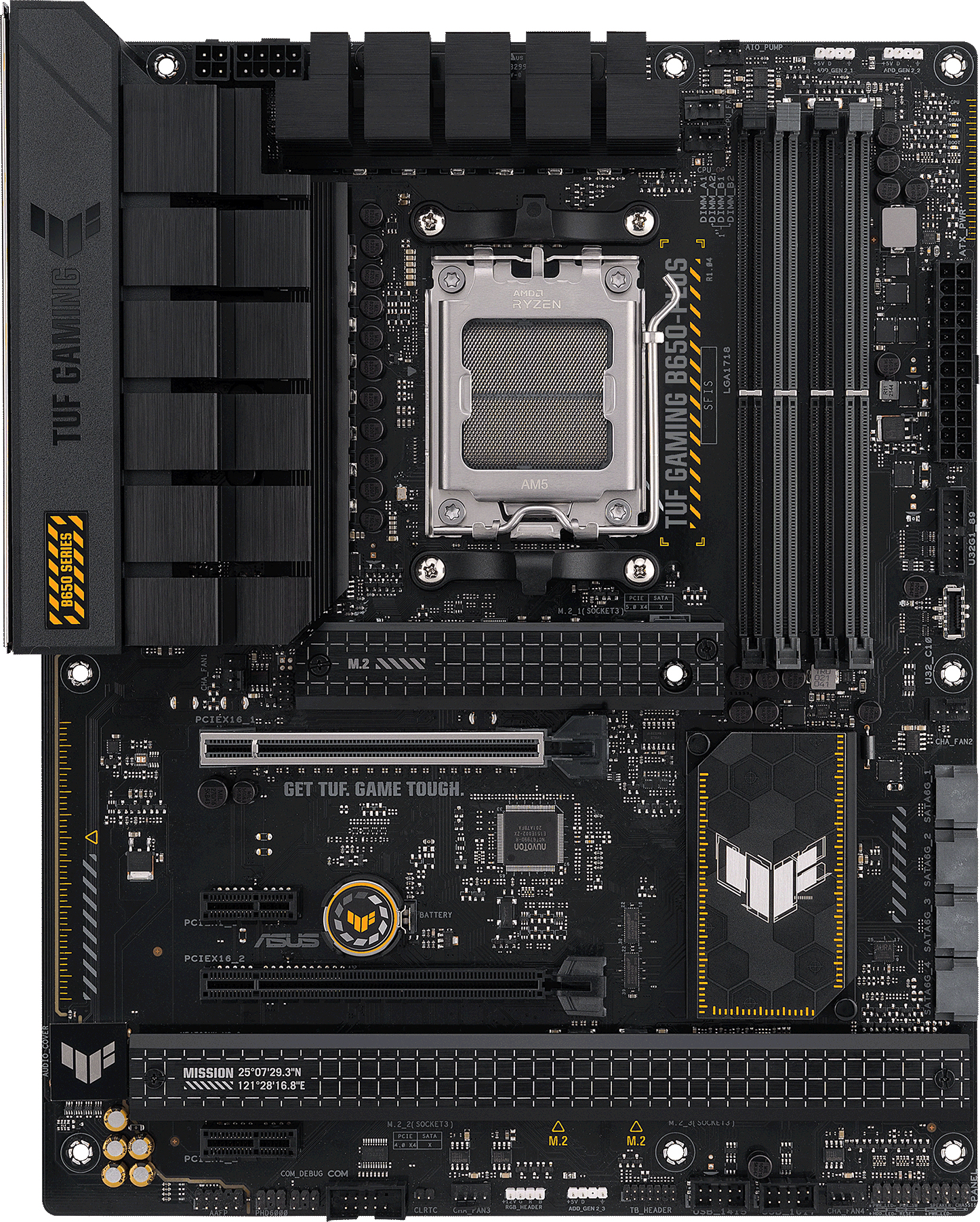 Asus ASUS TUF GAMING B650-PLUS AMD B650 Zócalo AM5 ATX
