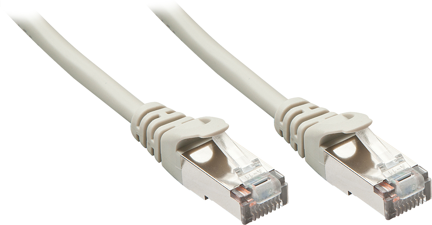 Lindy Lindy 48341 cable de red Gris 0,5 m Cat5e F/UTP (F