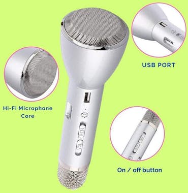 NK Micrófono Inalámbrico Portátil con Bluetooth NK-KP