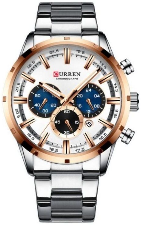 OEM Reloj CURREN 8355 - Plata / Oro