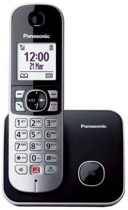 Panasonic Teléfono Inalámbrico KX-TG6851/ Negro