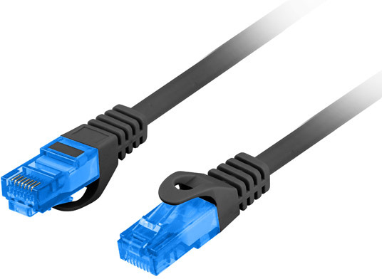 Lanberg Lanberg PCF6A-10CC-0300-BK cable de red Negro 3 m