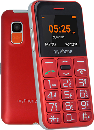 Myphone myPhone Halo Easy 4,32 cm (1.7"") 70 g Gris, Rojo