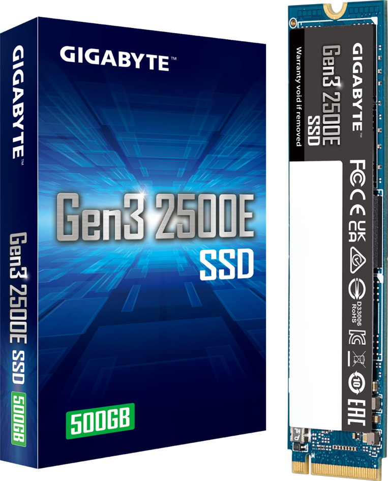 Gigabyte Gigabyte Gen3 2500E SSD 500GB M.2 PCI Express 3.0
