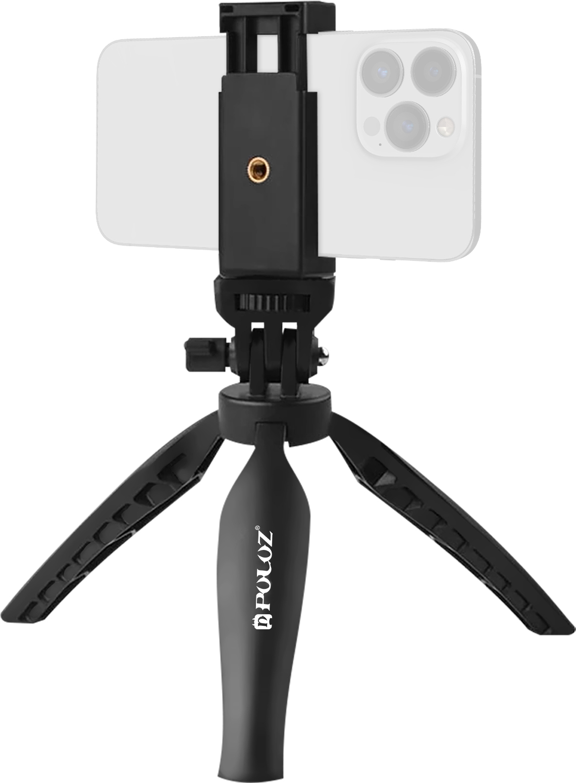 Puluz Trípode Soporte para flash y micrófono Ángulo de 1