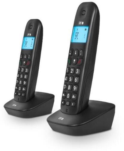 SPC Spc Telefono Inalambrico Air Pro Duo Black