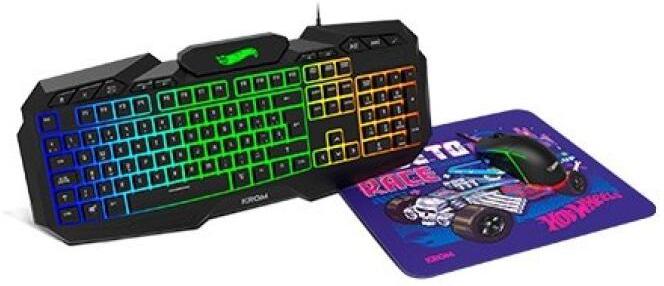 Krom PACK KROM KUSTOM RATÓN+TECLADO+ALFOMBRILLA HW
