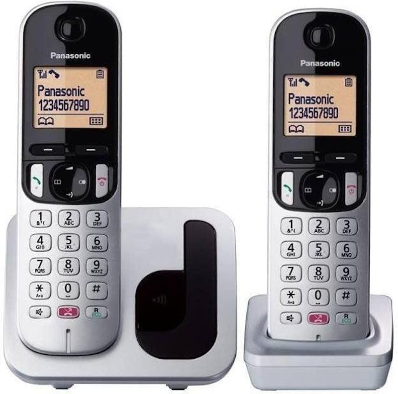 Compra Panasonic Teléfono Inalámbrico KX-TGC252SPS/ Pack DUO/ Plata
