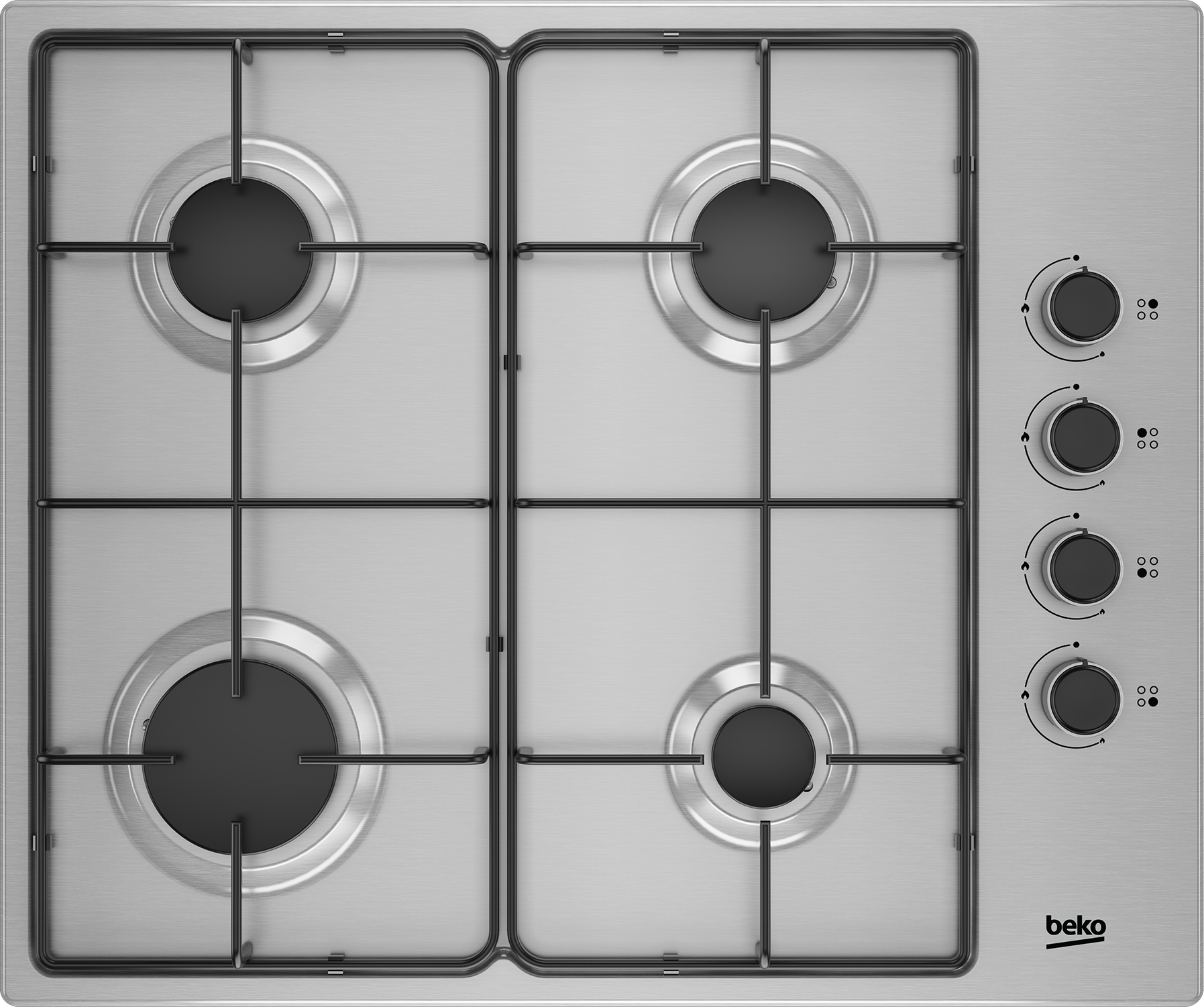 Beko Beko HIGG 64103 SXN hobs Acero inoxidable Integrad