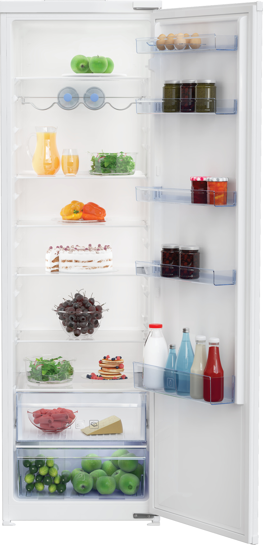 Beko Beko BSSA315K3SN frigorífico Integrado 309 L Blanc