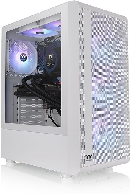 Thermaltake Thermaltake S200 TG ARGB Midi Tower Blanco