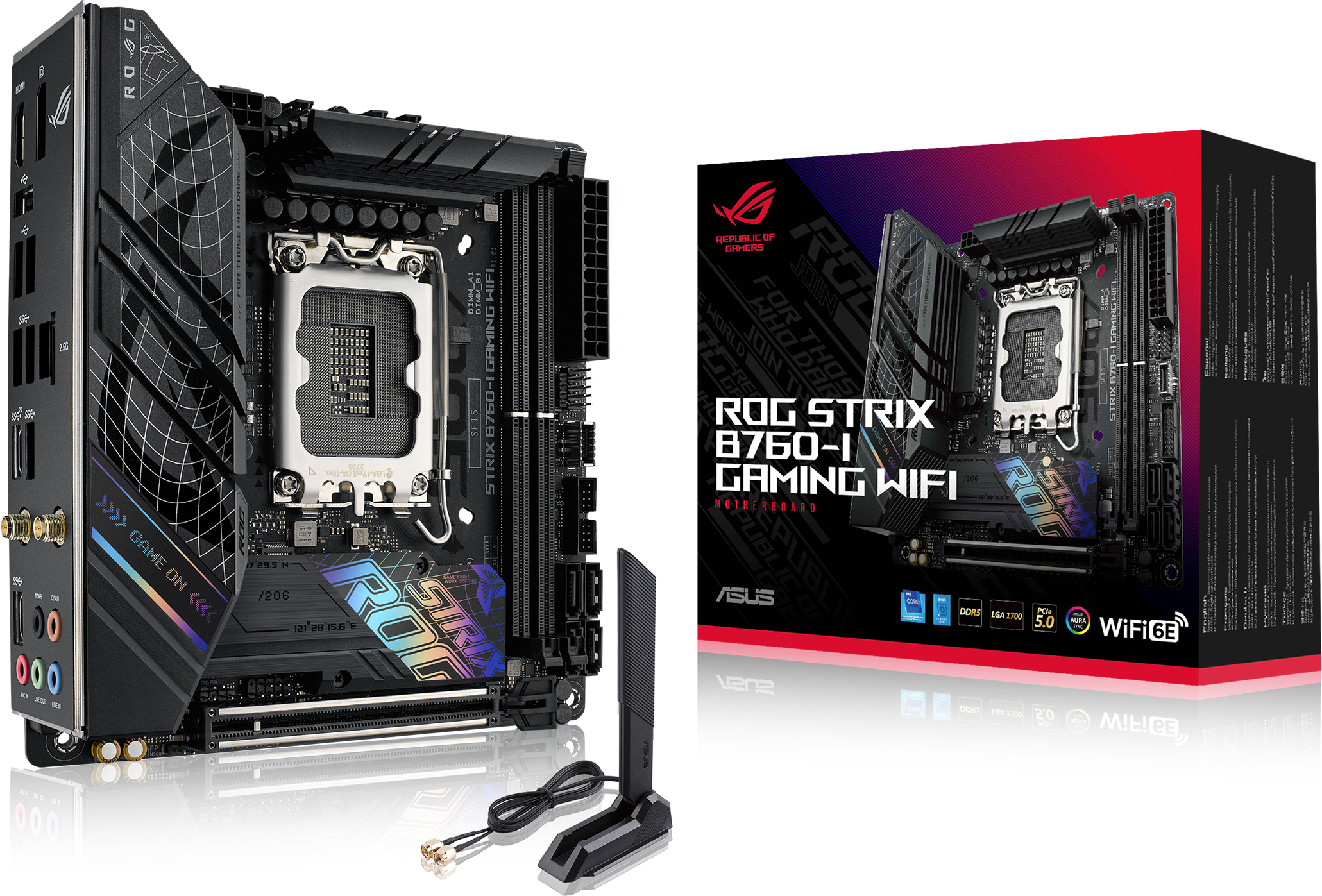 Asus PLACA BASE ASUS 1700 ROG STRIX B760-I GAMING WIFI