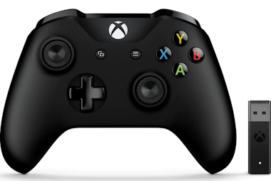 Microsoft Mando y adaptador inalámbrico de Xbox para Windows