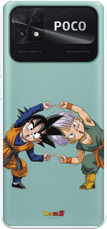 La Casa de las Carcasas Funda para Xiaomi Poco C40 Oficial de Dragon Ball