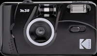 KODAK Cámara recargable M38-35mm - Negro estrellado