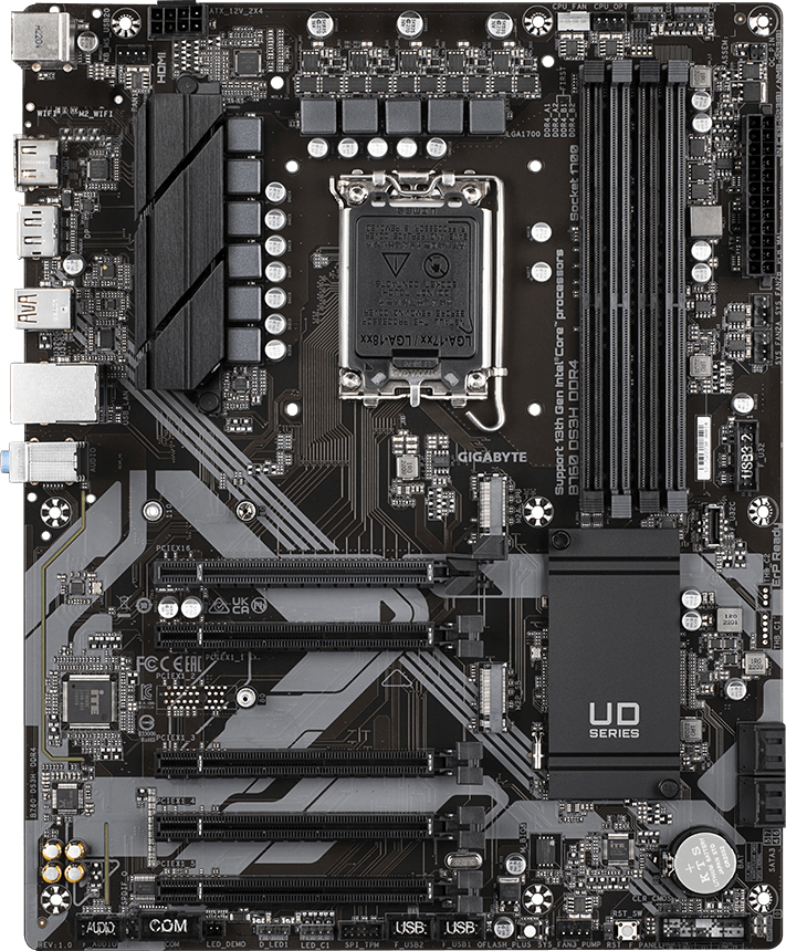Gigabyte Gigabyte B760 DS3H DDR4 placa base Intel B760 Expr