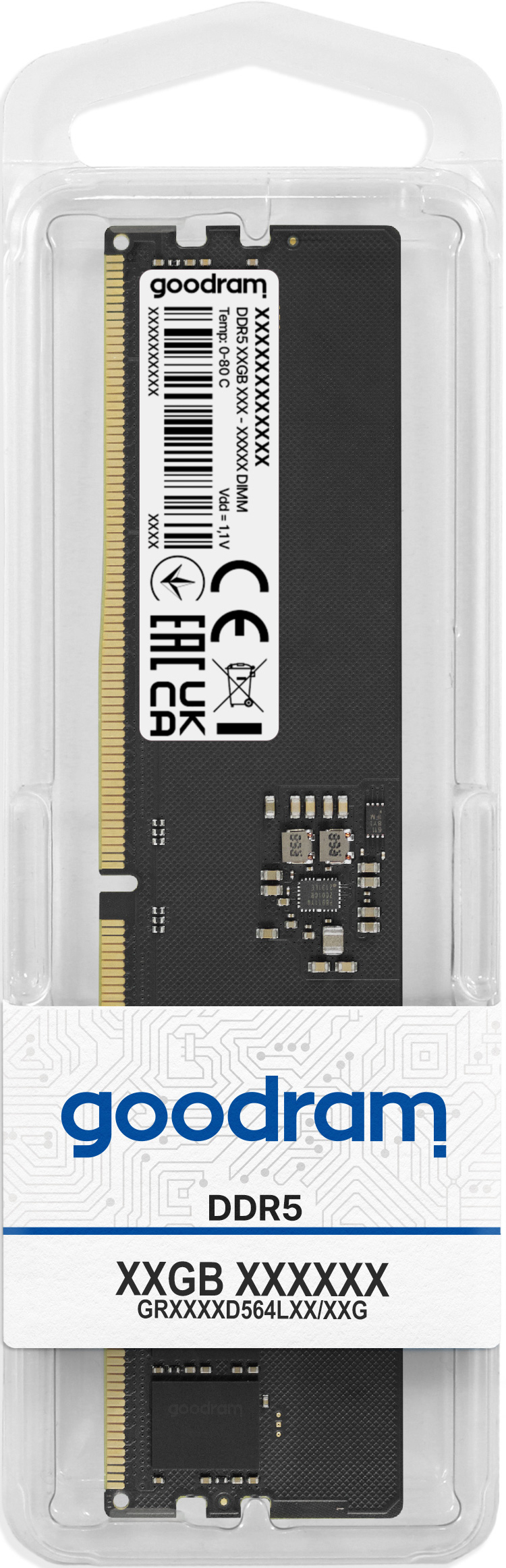 GOODRAM Goodram Pami?? DDR5 16GB/4800 CL40 - 16 GB módulo