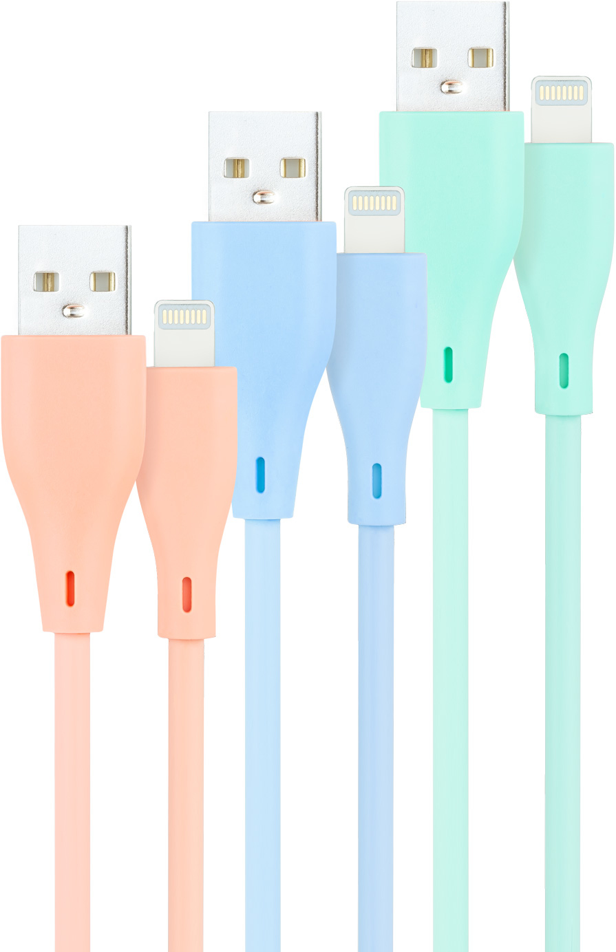 Nanocable Nanocable 3 Cables Lightning a USB 2.0, Lightning/