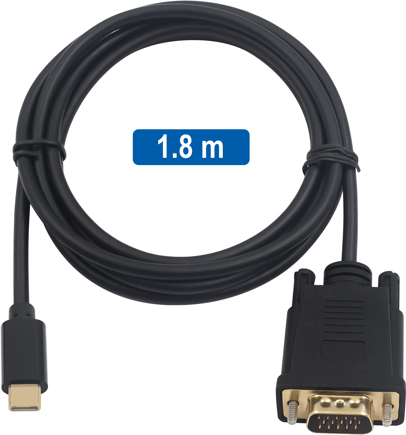 Ewent Ewent EC1052 adaptador de cable de vídeo 1,8 m USB