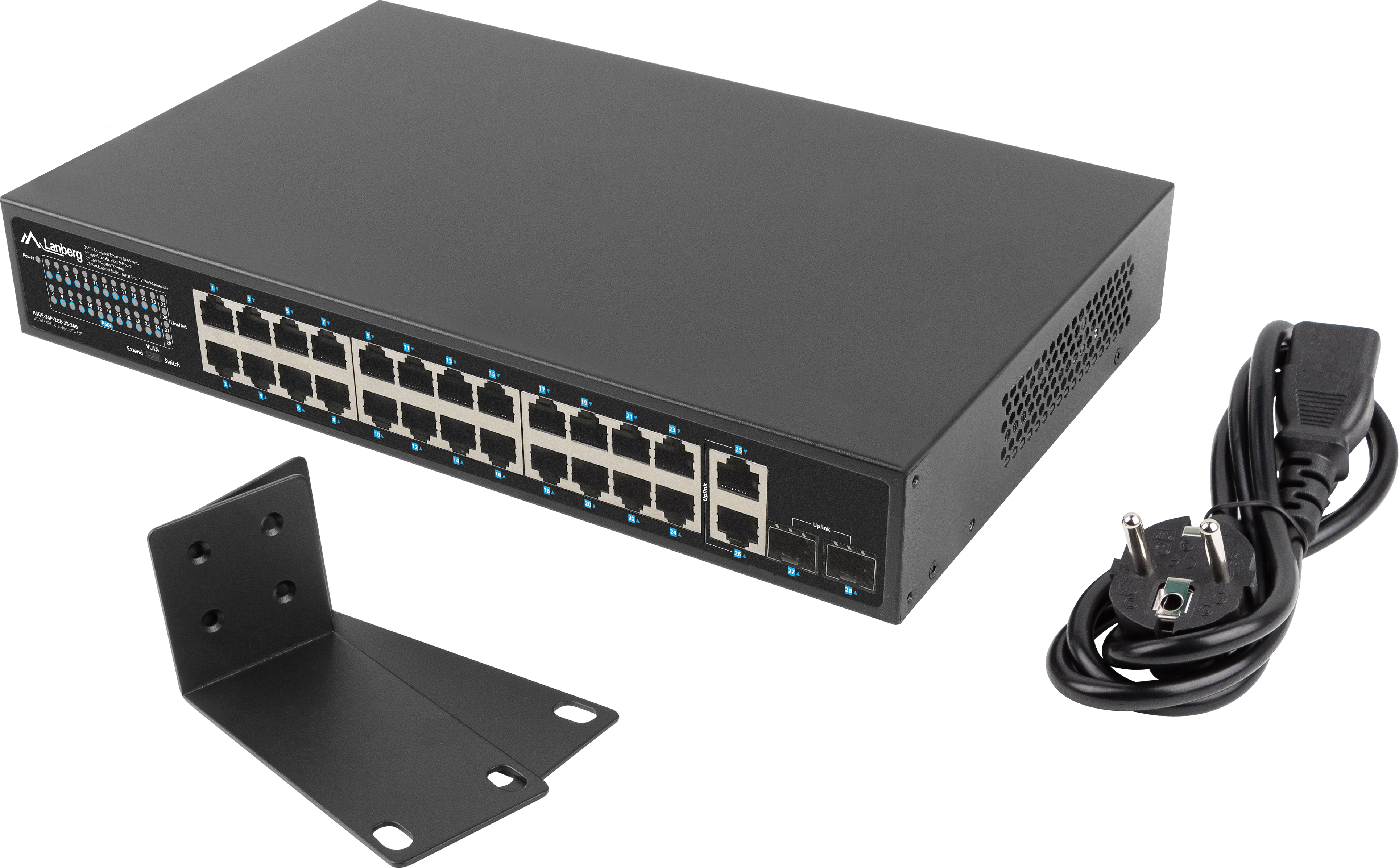 Lanberg Lanberg RSGE-24P-2GE-2S-360 switch No administrado