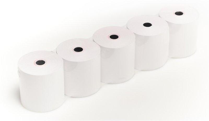 iggual Pack 5 rollos papel térmico sin BPA 80X80mm