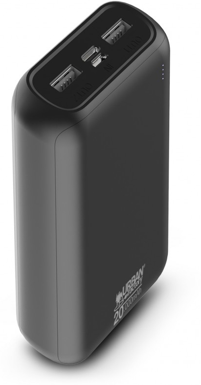 Powerbank Factory 20000 mah negro urbanfactory batterie de secours 20 000 upb20uf 200 3760170881935 s55170164