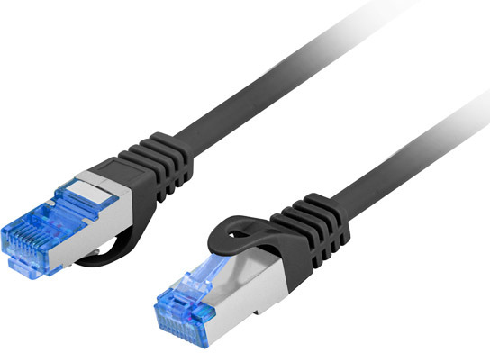Lanberg Lanberg PCF6A-10CC-0200-BK cable de red Negro 2 m