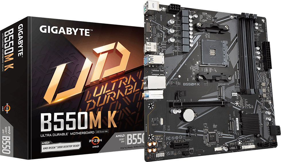 Gigabyte Gigabyte B550M K 1.0 placa base AMD B550 Zócalo AM