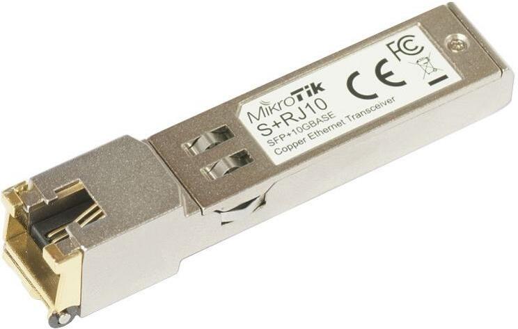 Mikrotik MikroTik S+RJ10 Modulo SFP+ 10GB 200m