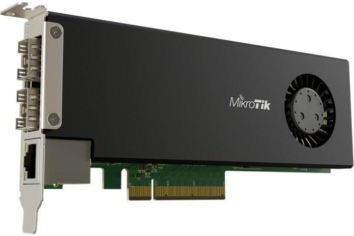 Mikrotik CCR2004-1G-2XS-PCIe Adap 2xSFP28 1xGbE LP