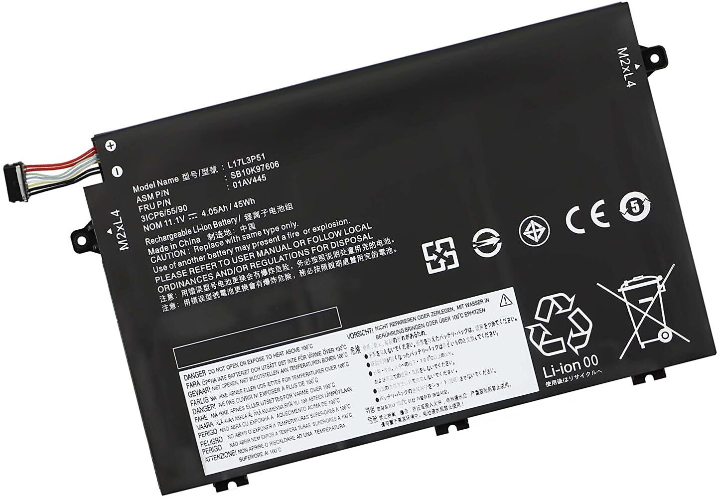 Voltistar BATERIA PARA PORTATIL LENOVO THINKPAD E480 E490 E5