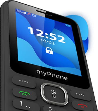 Myphone myPhone 6320 6,1 cm (2.4"") Negro Teléfono para pe