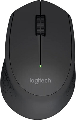 Logitech Ratón M280 Wireless Inalámbrico Negro, Nuevo