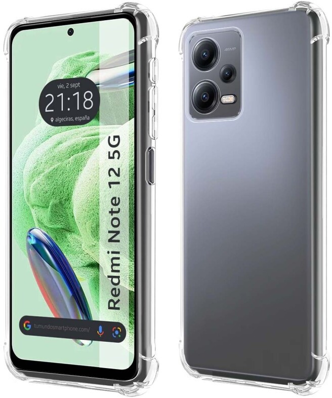 Tumundosmartphone Funda Antigolpes Transparente Xiaomi Redmi Note 12