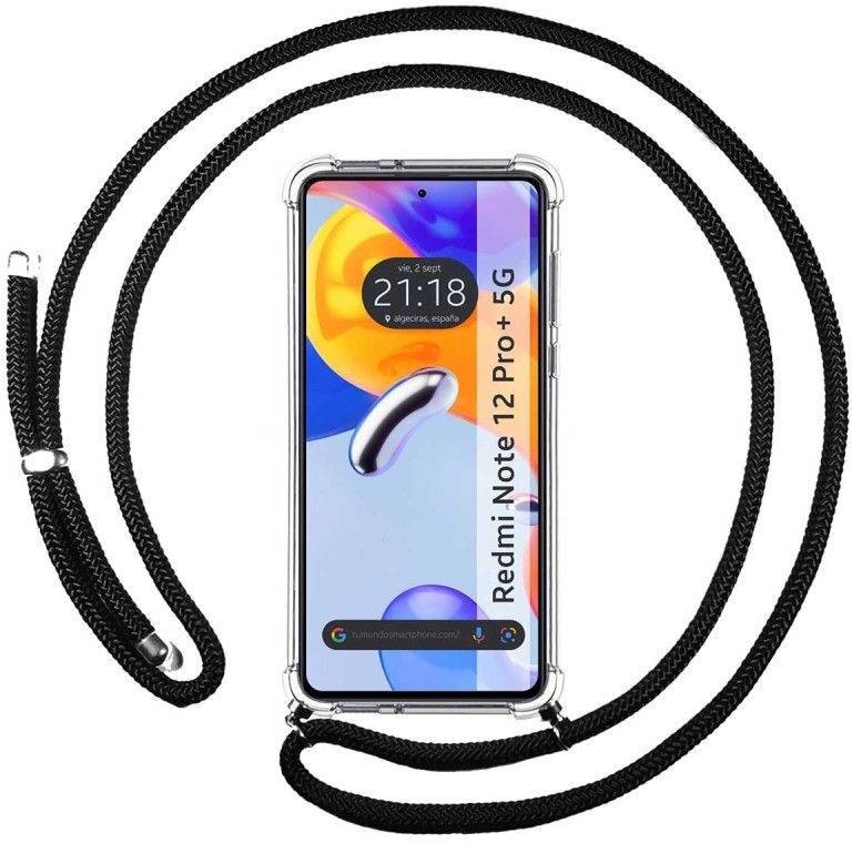 Tumundosmartphone Funda Colgante Xiaomi Redmi Note 12 Pro+ Plus 5G C
