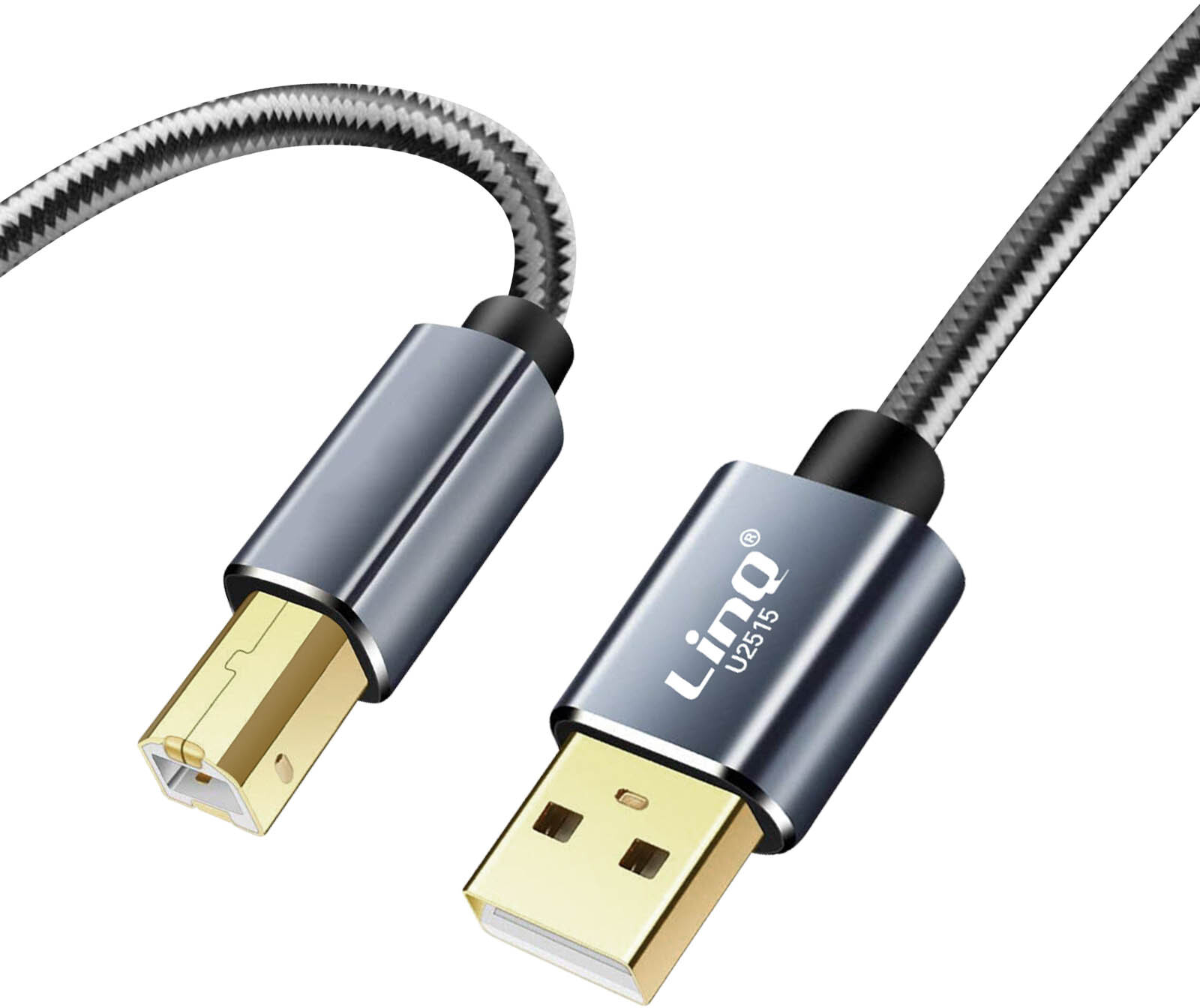 LinQ Cable USB-A 2.0 a USB-B 2.0 Trasferencia Rápida Es