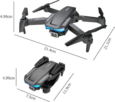 Klack Dron 4K profesional HD tres camaras