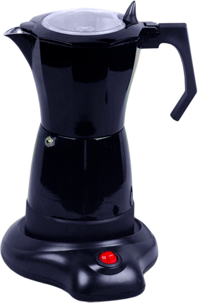 Klack Cafetera eléctrica independiente de 6 tazas