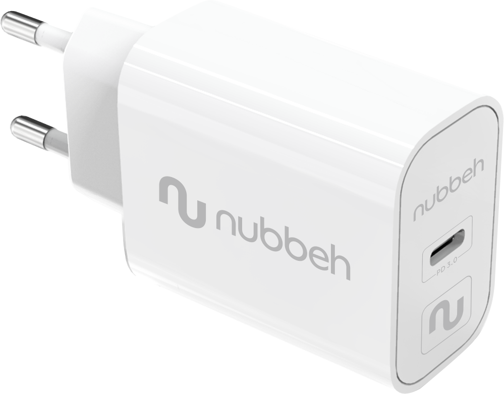 Nubbeh Cabeza de carga USB Tipo C 25W
