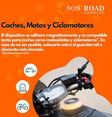 SOS Road Sos Road Connected Baliza de emergencia DP-EL2022-