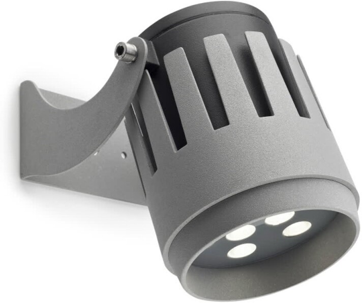 Leds C4 Proyector ip65 powell ø120mm led 28w 4000k gris 29