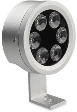 Leds C4 Proyector ip66 midi ø94mm led 12.3w 3000k gris 119