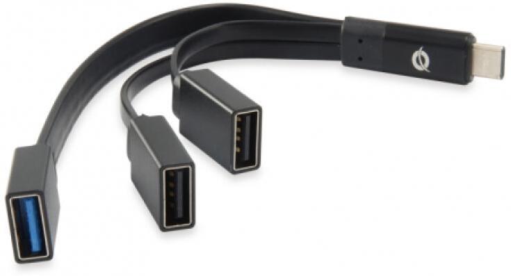 Conceptronic HUBBIES01B hub de interfaz USB 3.2 Gen 2 (3.1 Gen