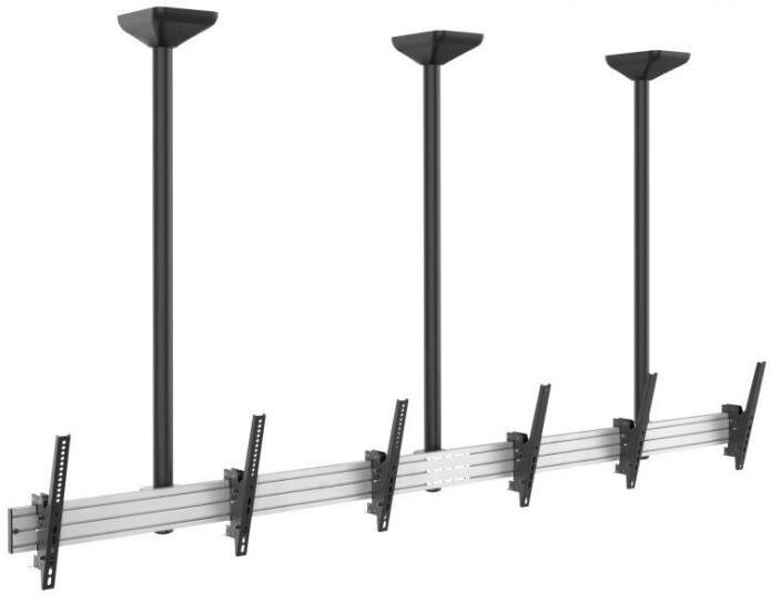 Equip SOPORTE DE TECHO EQUIP 45""-50"" 3 PANTALLAS