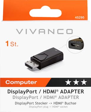 Vivanco Vivanco CA DH 11 HDMI tipo A (Estándar) DisplayPor