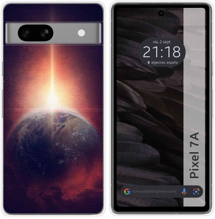 Tumundosmartphone Funda Silicona Google Pixel 7a 5G Tierra