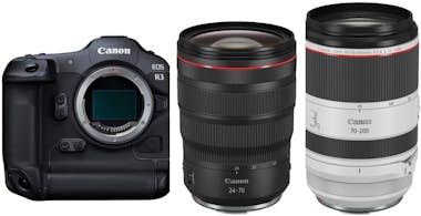 Canon EOS R3 + RF 24-70mm f/2.8 L IS USM + RF 70-200mm f